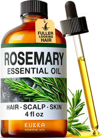 100% Pure & Natural Rosemary Oil for Hair, Skin, Aromatherapy & Soap Making Scent (4 Fl Oz / 118 Ml)