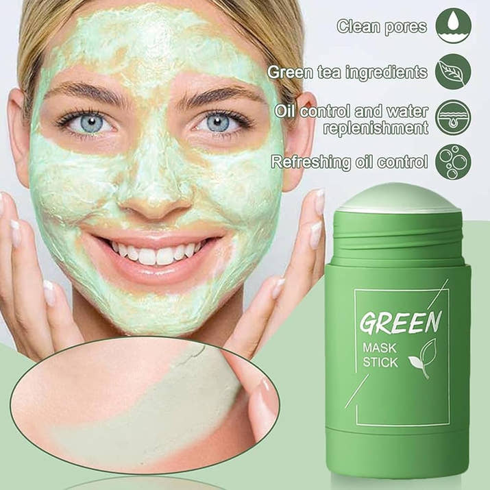 Green Tea Mask Stick Eggplant Cleansing Mask