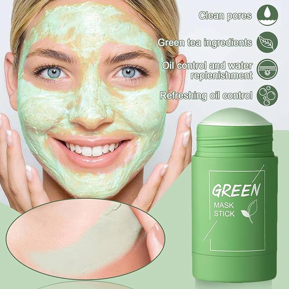 Green Tea Mask Stick Eggplant Cleansing Mask