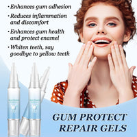 Neslemy Gum Shield Therapy Gel, Instant Treatment Essence, Dentizen Gum Therapy Gel, Teeth Whitening Essence Pen (3PCS)